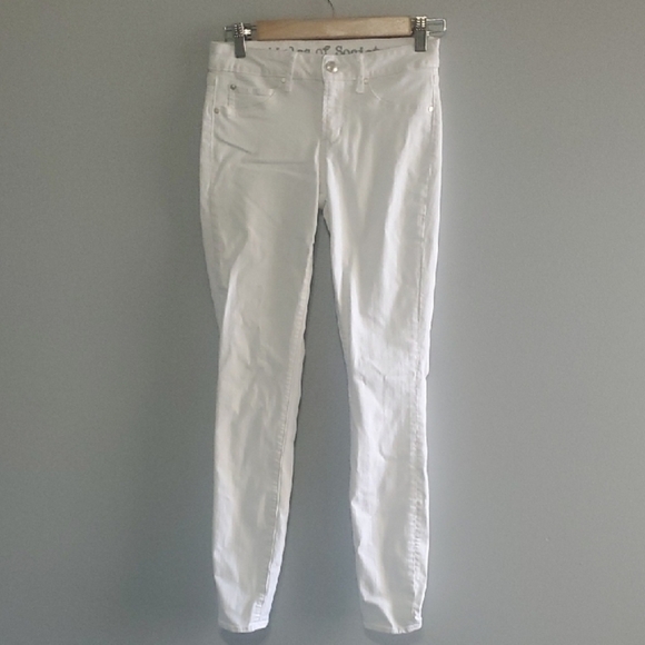 Articles Of Society White Jeans Womens Size 4 Size 27 Rn 137479 - Picture 1 of 15